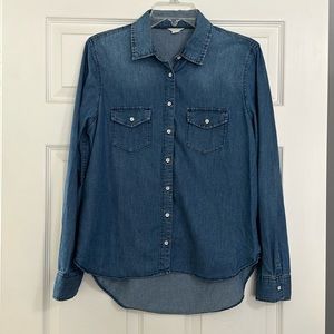 Aeropostale Button Down Blouse Size L